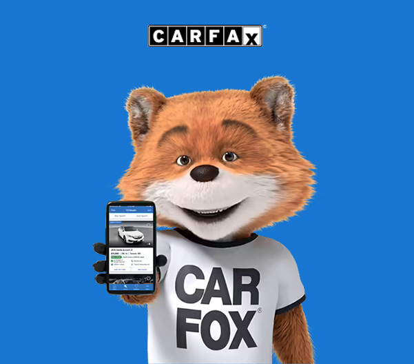 CARFAX® logo and Car Fox