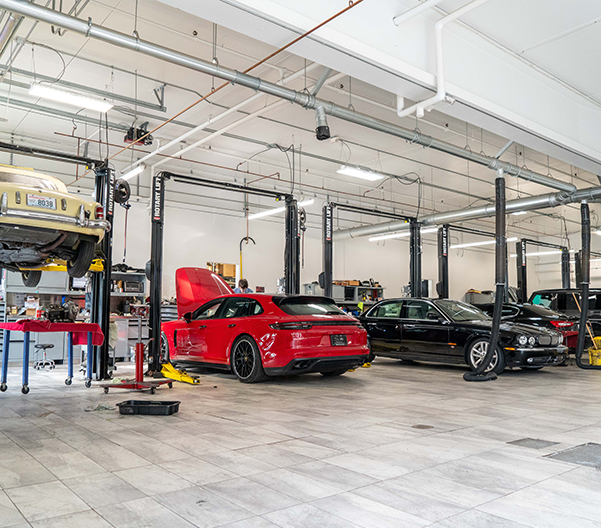 Group of happy friends riding in a car